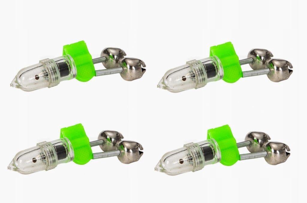 ZESTAW4x SYGNALIZATOR SZCZYTÓWKĘ DZWONEK+DIODY LED Marka Miracle Fish