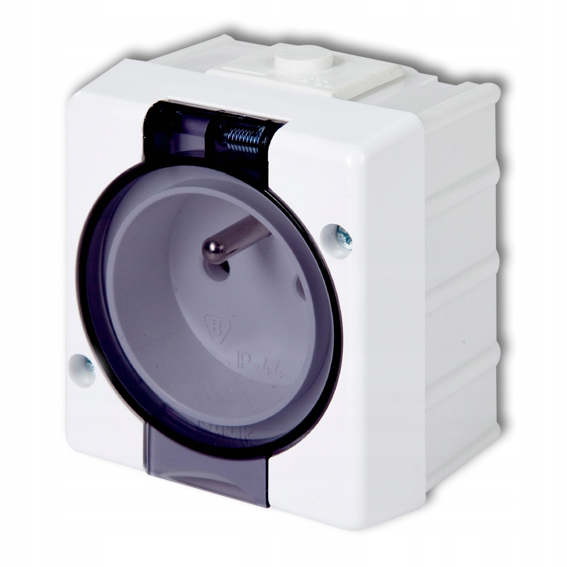 

Karlik Gniazdo pojedyncze hermetyczne natynk IP44