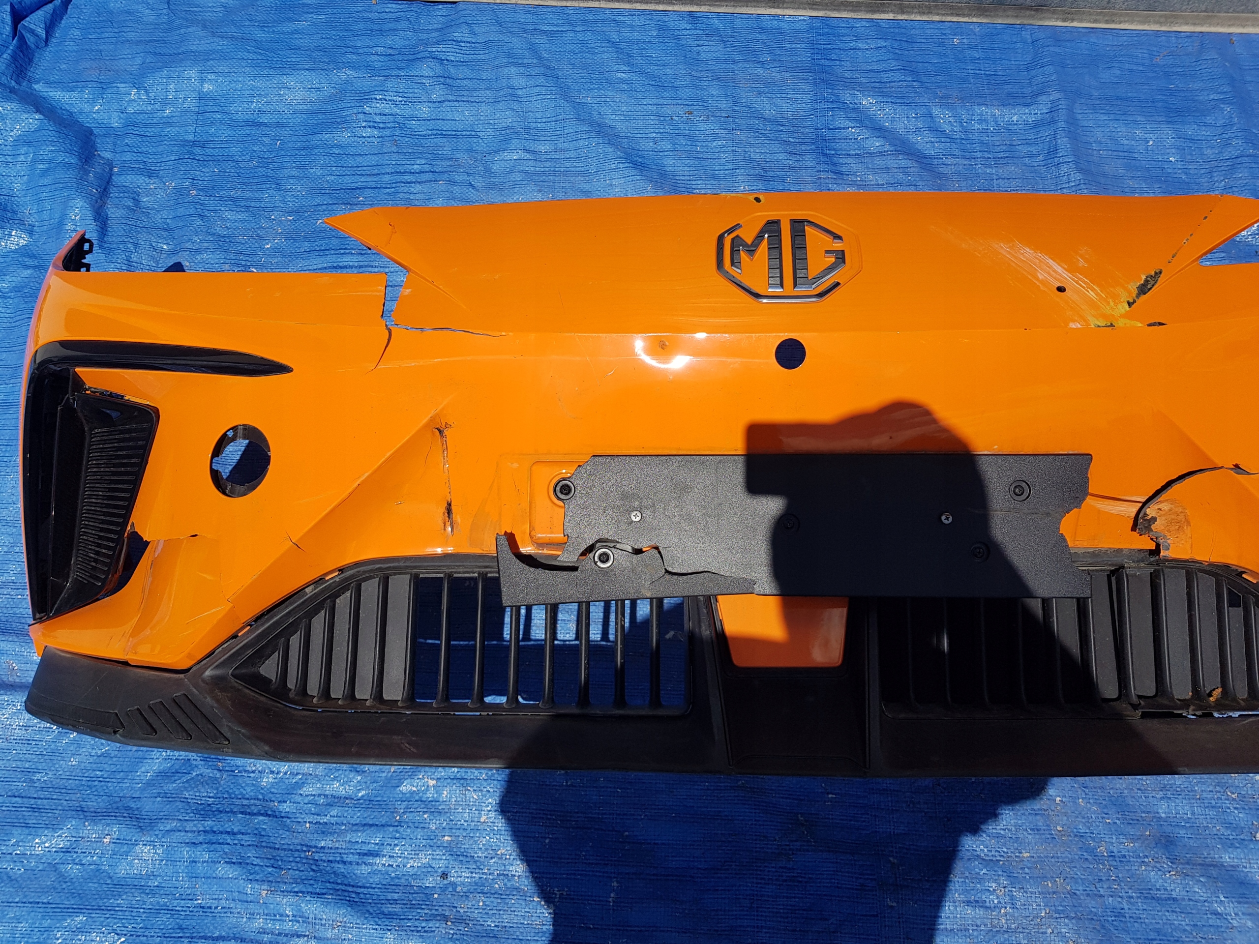 bumper front front MG IV DOL SPOILER intake KOMPLET grille KRATKI