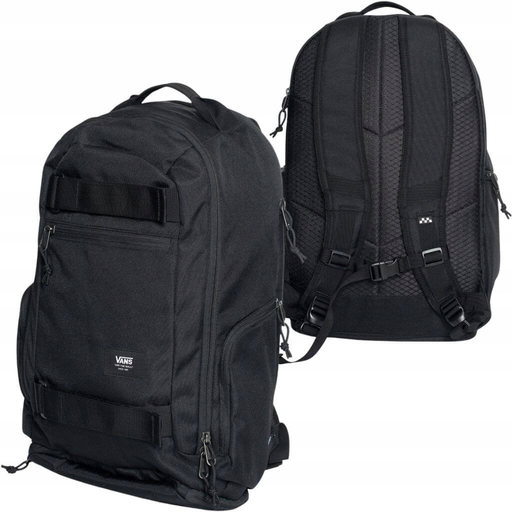 Vans batoh Skatepack černý voděodolný držák na skateboard pánský dámský 27 l