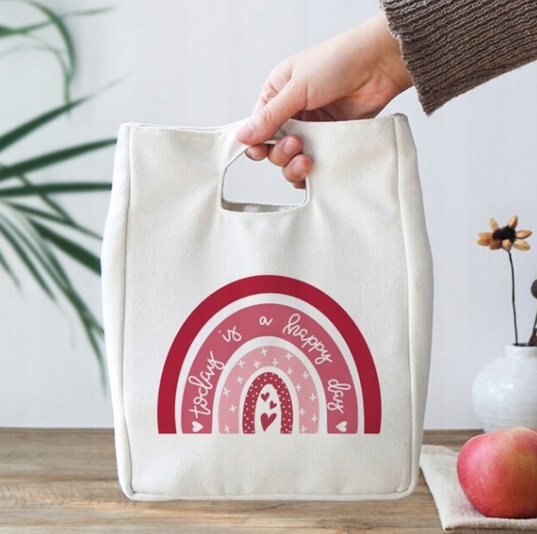 TERMICZNA TORBA TOREBKA NA LUNCH TĘCZA v6 Marka inny