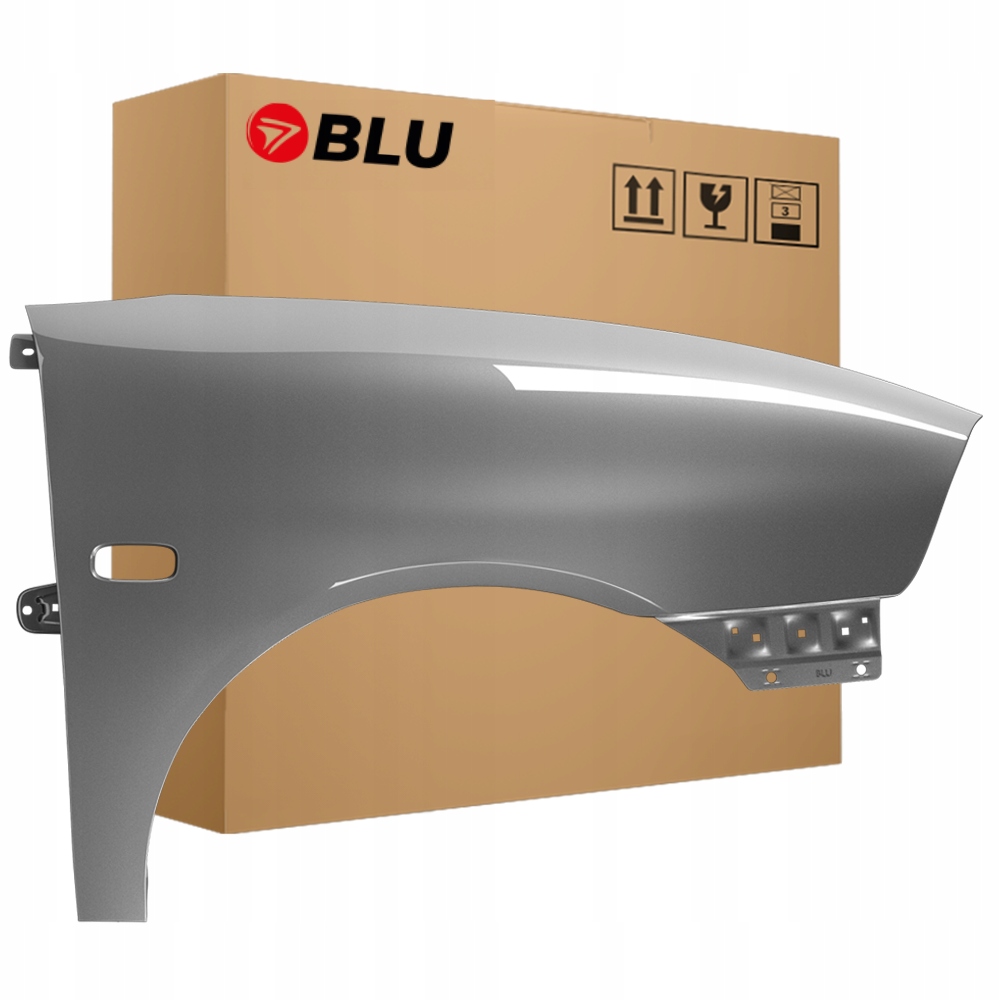 Blu Blatník Seat Ibiza Cordoba III 3 6L LS7U pravý stříbrný 02-08 přední