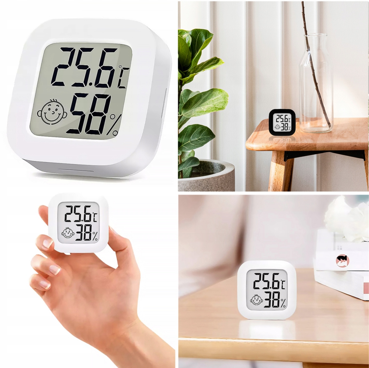 Mini Termometr Higrometr Pokojowy Elektroniczny Marka Inna