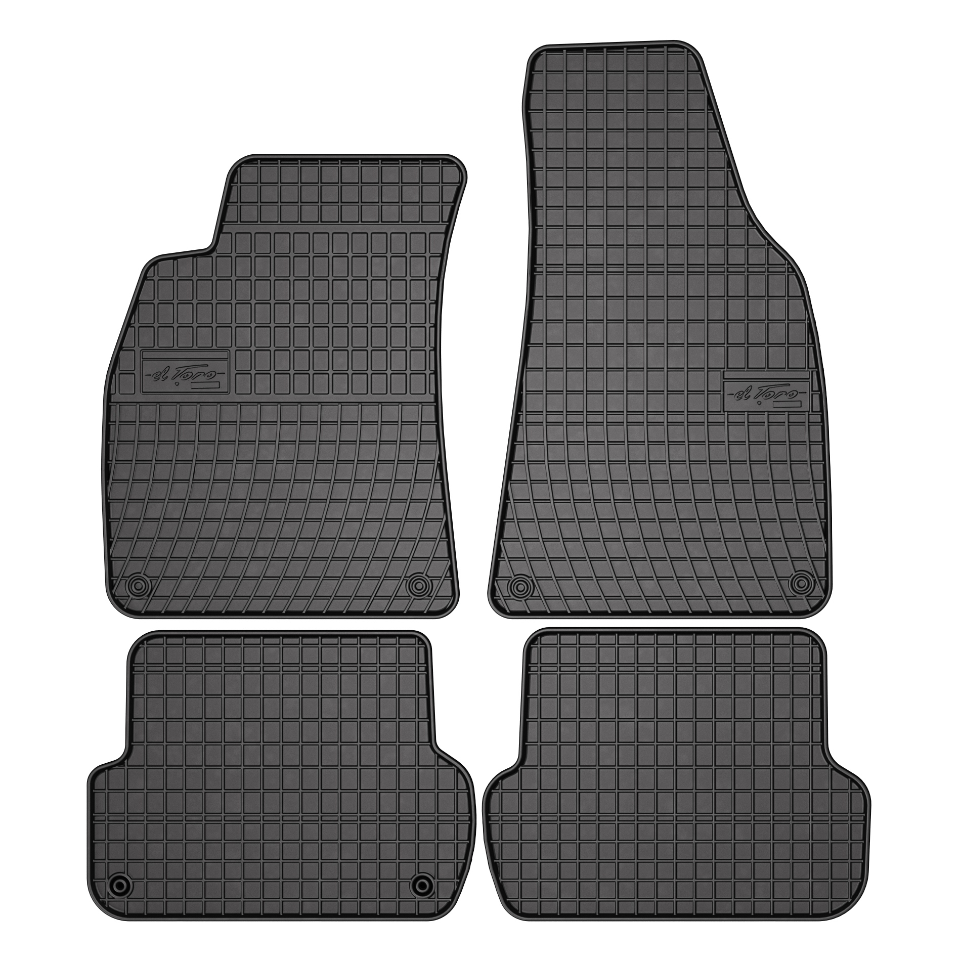 

Dywaniki gumowe ElToro do Audi A4 B6 2000-2006