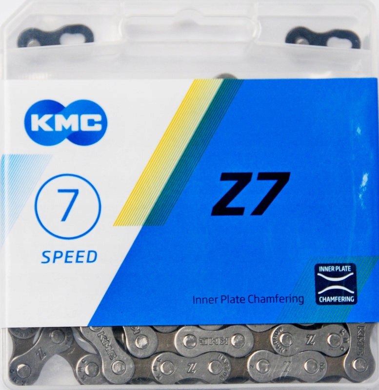Łańcuch Kmc Z7 6/7rz. brązowo/szary box