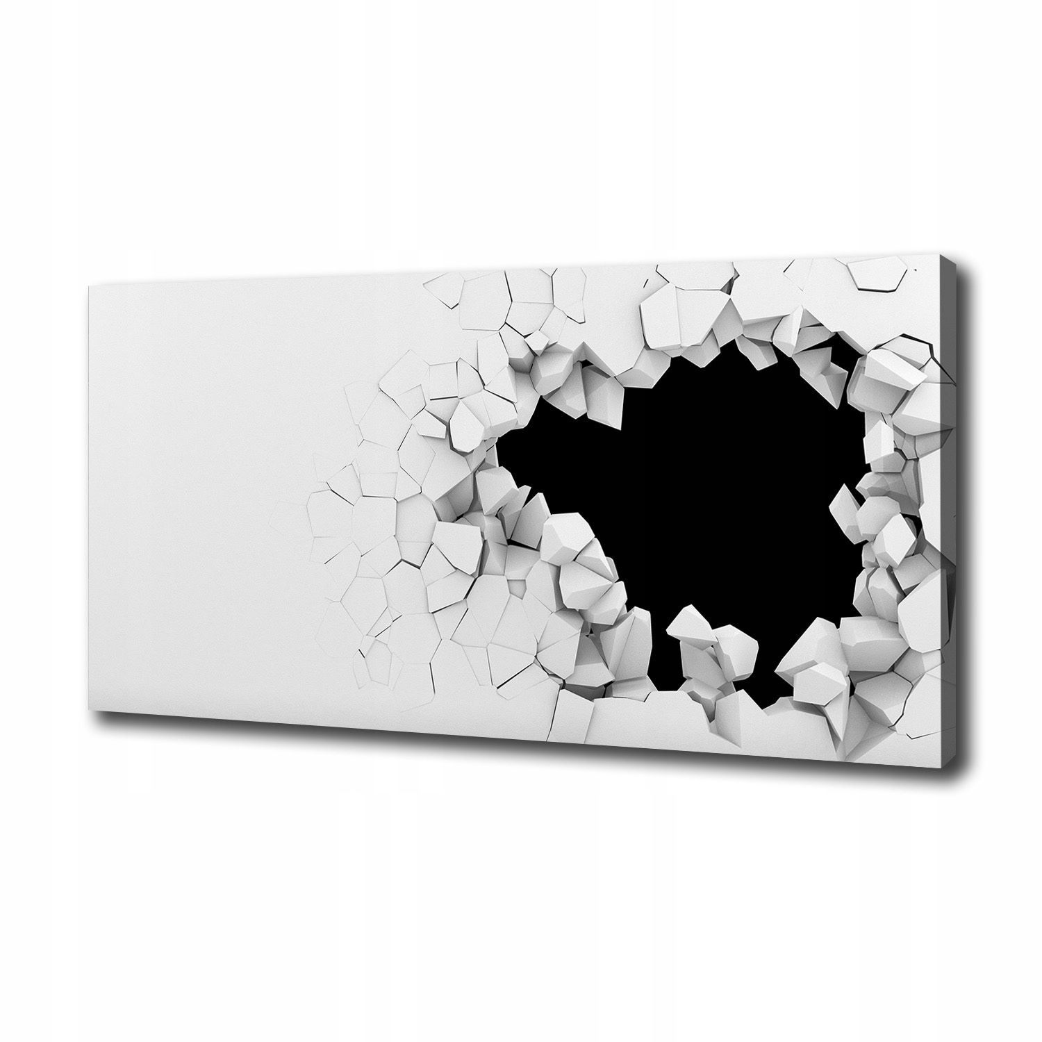 

Foto obraz na płótnie Dziura w ścianie 100x50 cm