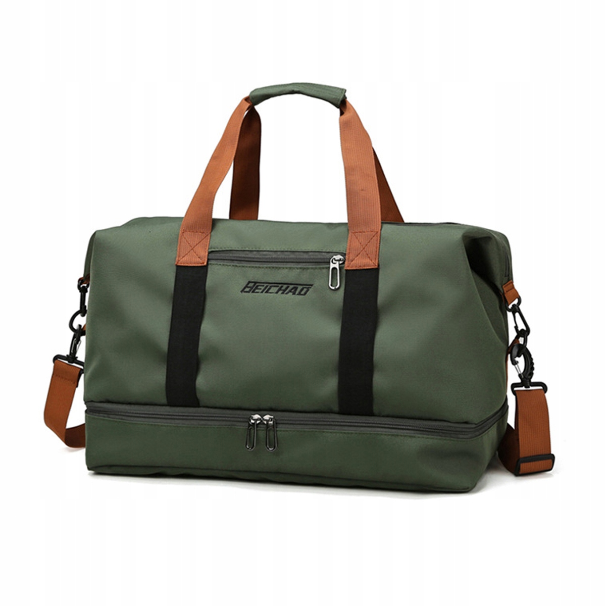 DAMSKA MĘSKA TORBA PODRÓŻNA DO JOGI SPORTOWEJ NA SIŁOWNIĘ WIĘKSZA POJEMNA TORBA NA RAMIĘ TOREBKA