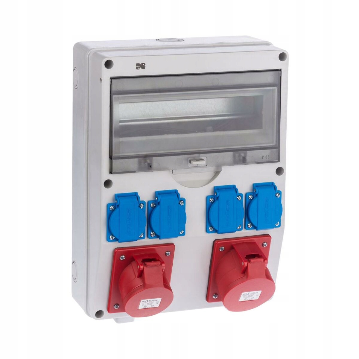 Stavební rozvaděč IP44 RS13 13mod 4x2P+Z 16A/5P 32A/5P