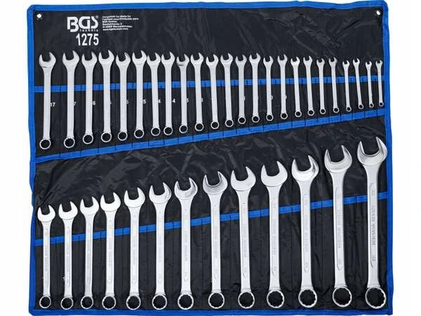 Bgs Technic Bgs 1275 Očkoploché kľúče 6 ÷ 32 mm (Sada 37 dielov)
