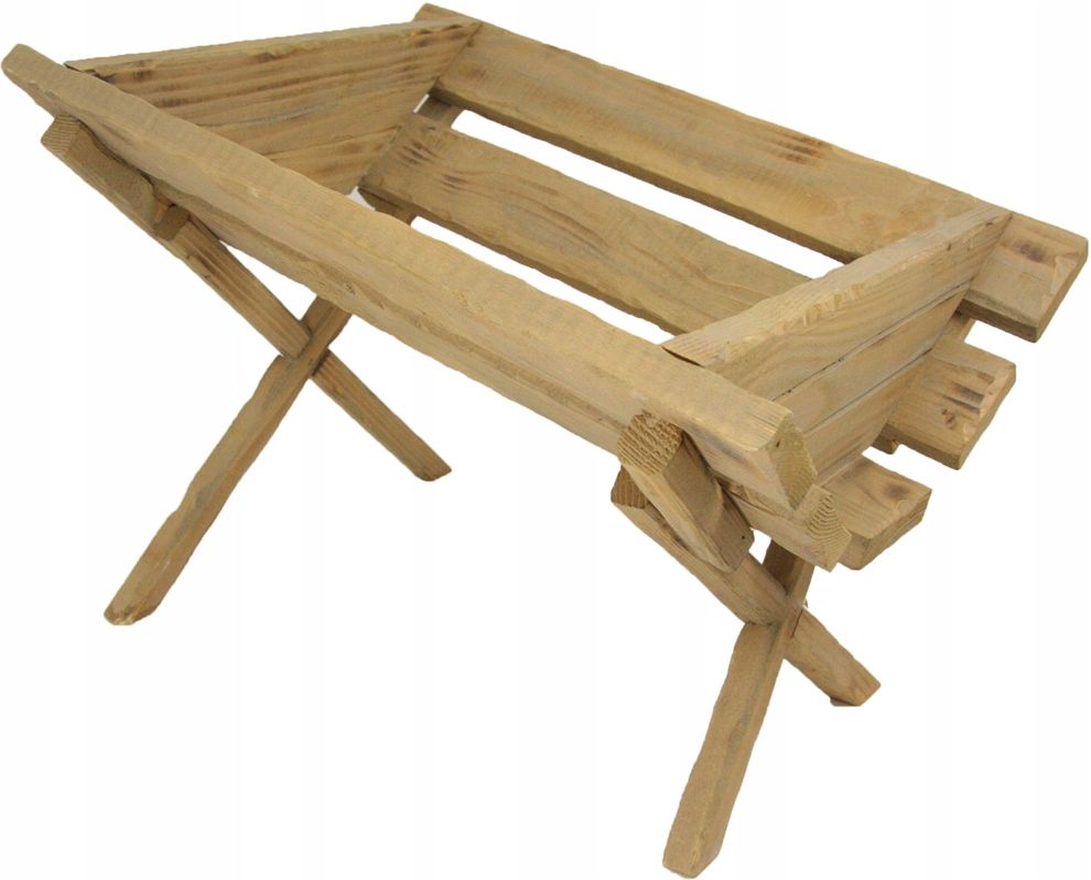 

Żłóbek drewniany dla Dzieciątka ok. 40cm wysokości