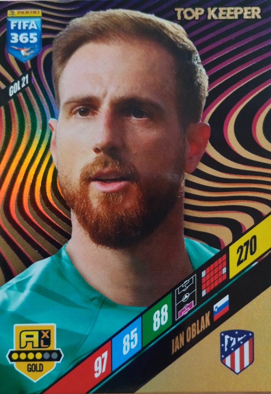 Fifa 365 2024 Gold Gol 21 Top Keeper Jan Oblak
