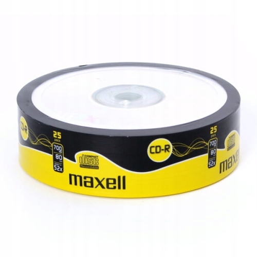 MAXELL CD-R 700MB 52X SP v cievke*25