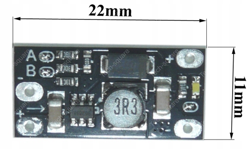 Moduł przetwornica step-up 2.5-5V do 5V/8V/9V/12V Model Module Step Up Board 5V/8V/9V/12V