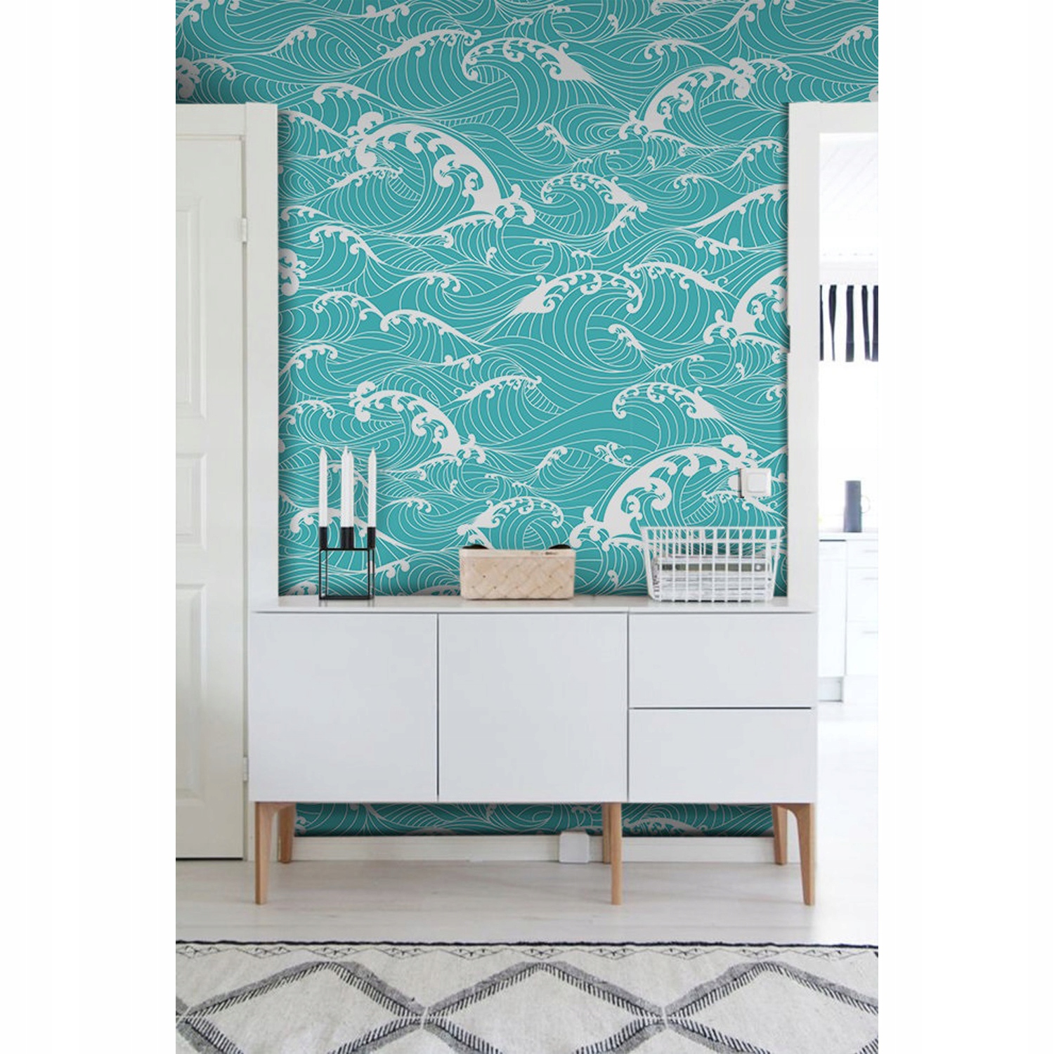 

Tapeta flizelina Fale oceanu 416x254 klej gratis