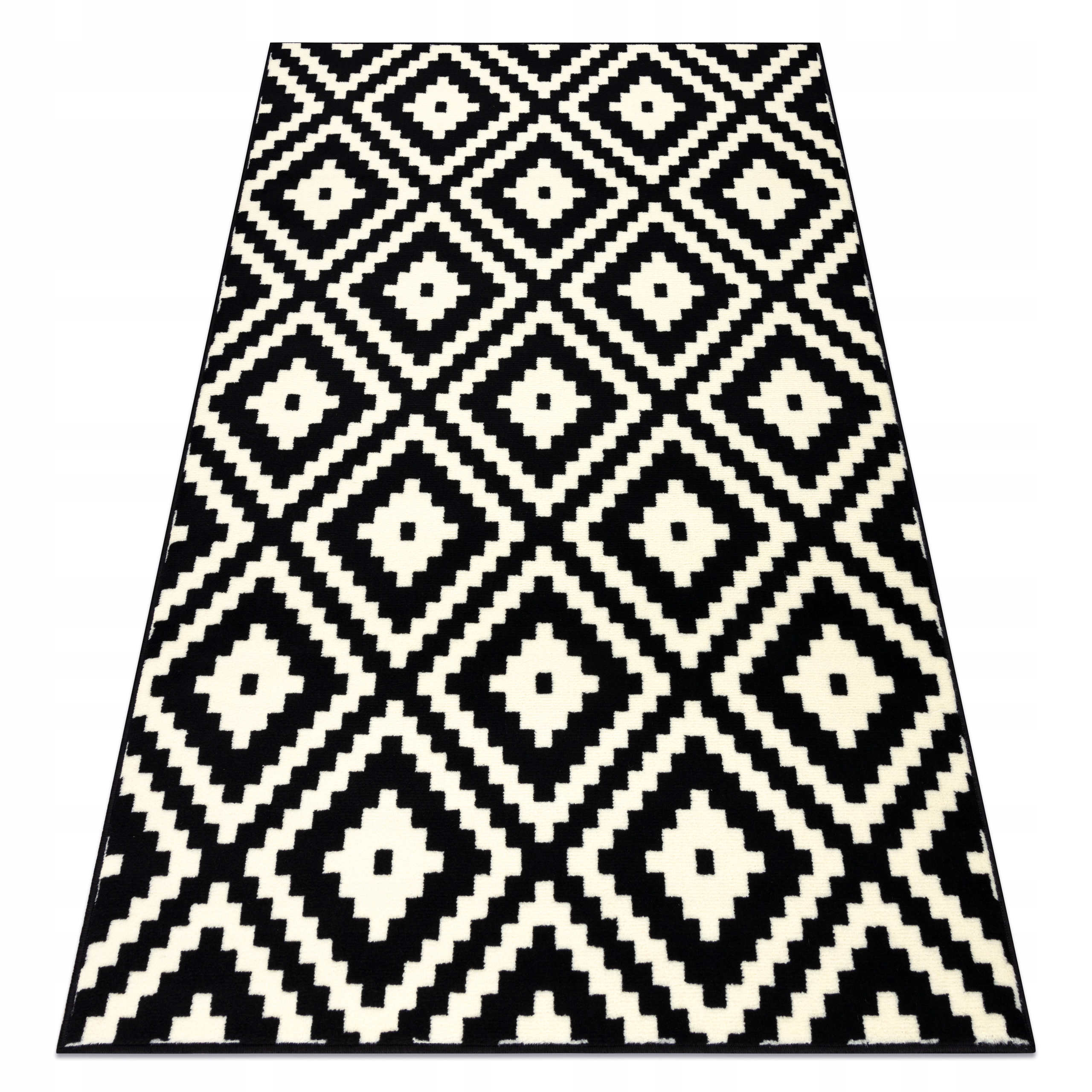 

Dywan Base 300x400 Ruta Romby czarny/krem #DEV1317