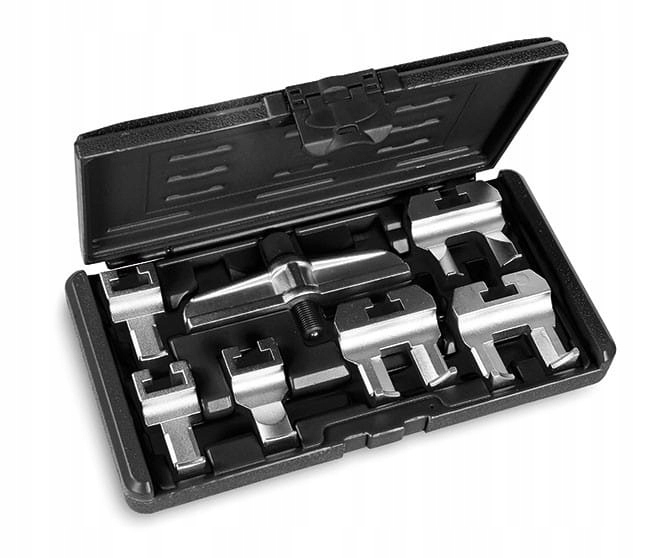 ŚCIĄGACZ KÓŁ PASOWYCH Z ZESTAWEM WYMIENNYCH RAMION, MODEL 1529/C7