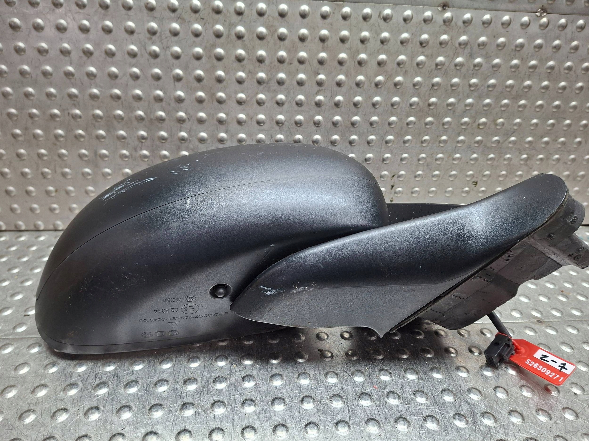 mirror exterior right 2 PIN FIAT 500L 2012