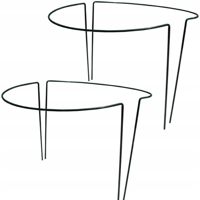 

4x Podpora Do Roślin Kwiatów Obejma 76cm Metalowa