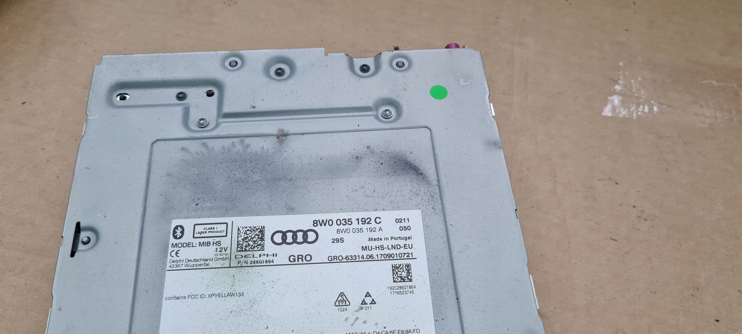 A4 B9 8W player navigation devices MULTIMEDIA 8W0035192C A5 8W