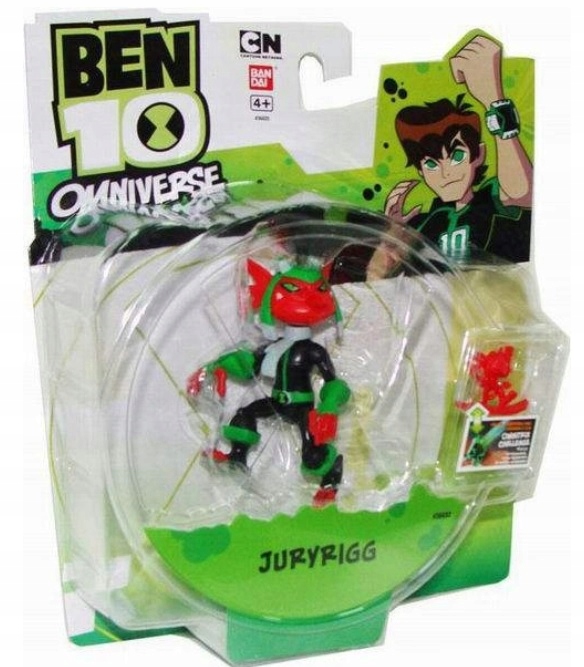 

Ben 10 figurka kolekcjonerska Juryrigg - Kd