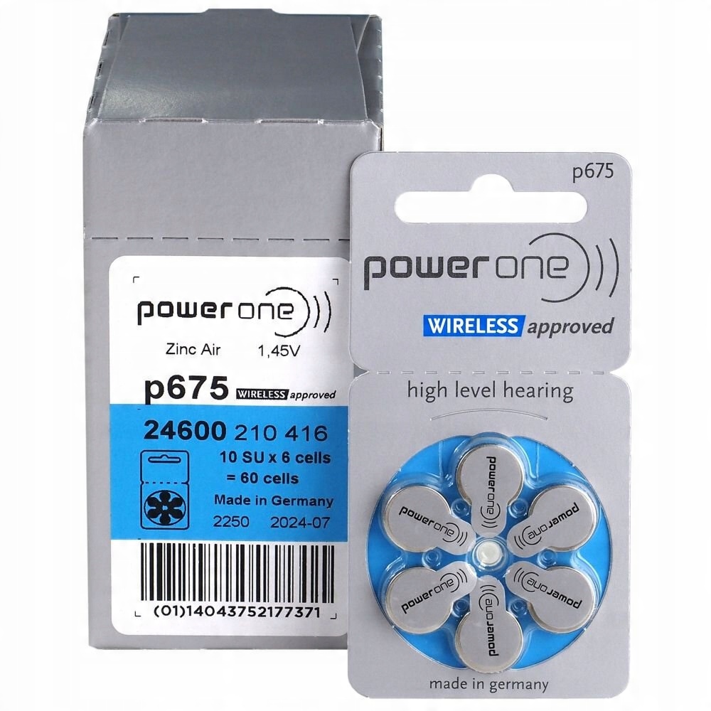 

Baterie Varta Power One 675 Implant Ślimakowy WW-a