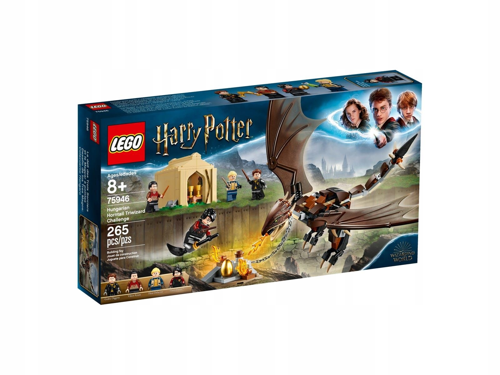 Lego 75946 Harry Potter Rogogon węgierski na Turnieju Trójmagicznym