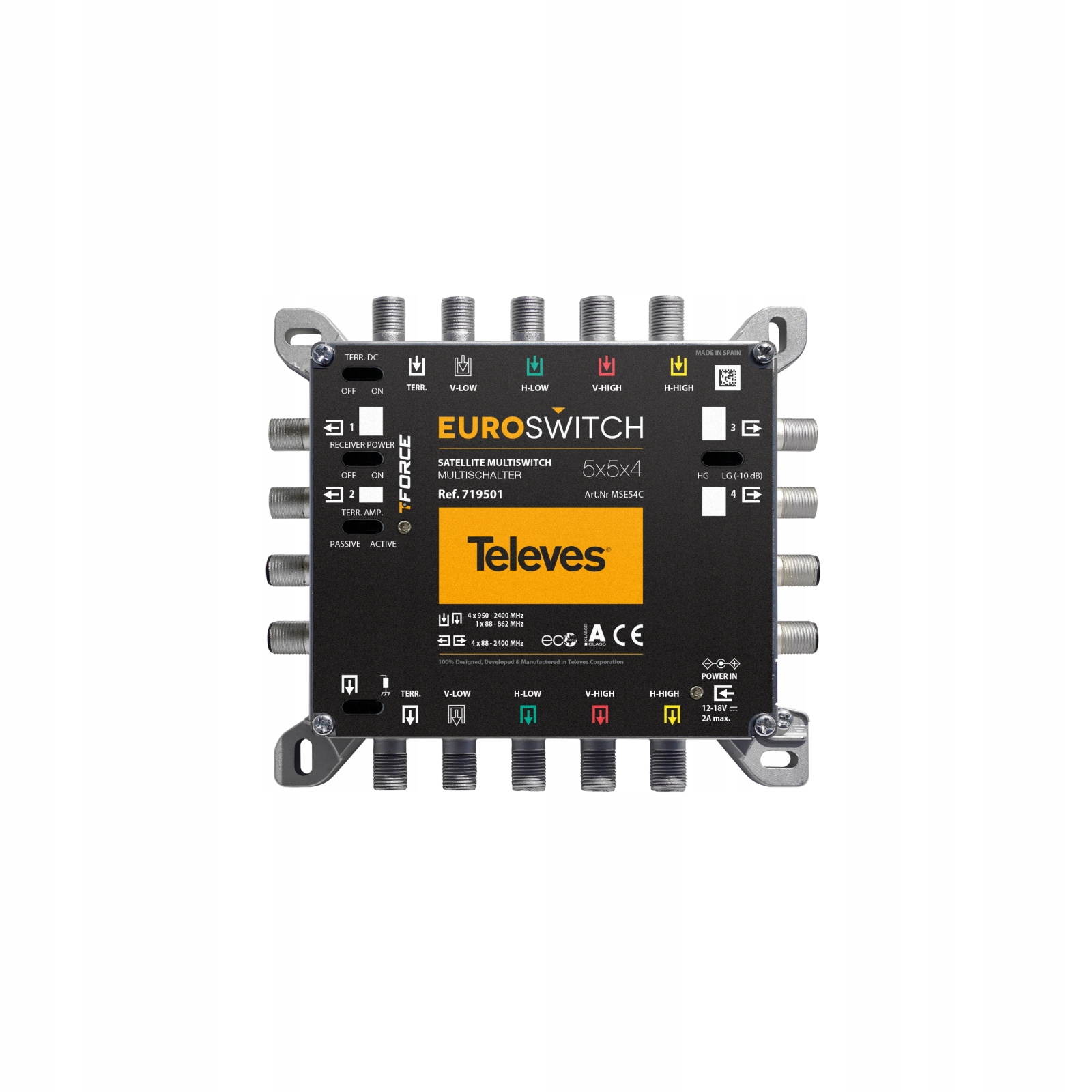 Multiswitch TELEVES 5/4 Nevoswitch Quattro 714501