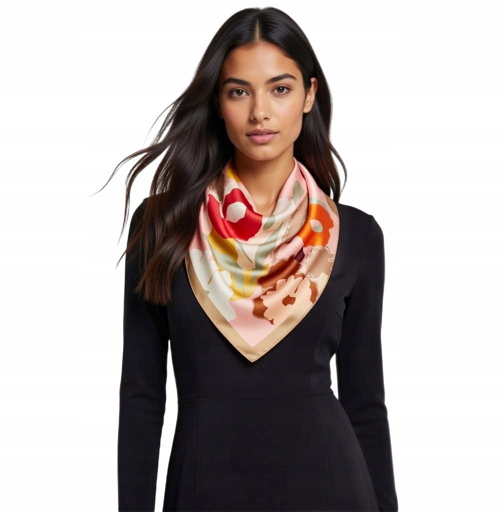 Hedvábný Šátek 100% Přírodní Hedvábí Morušová Značka Kvalita