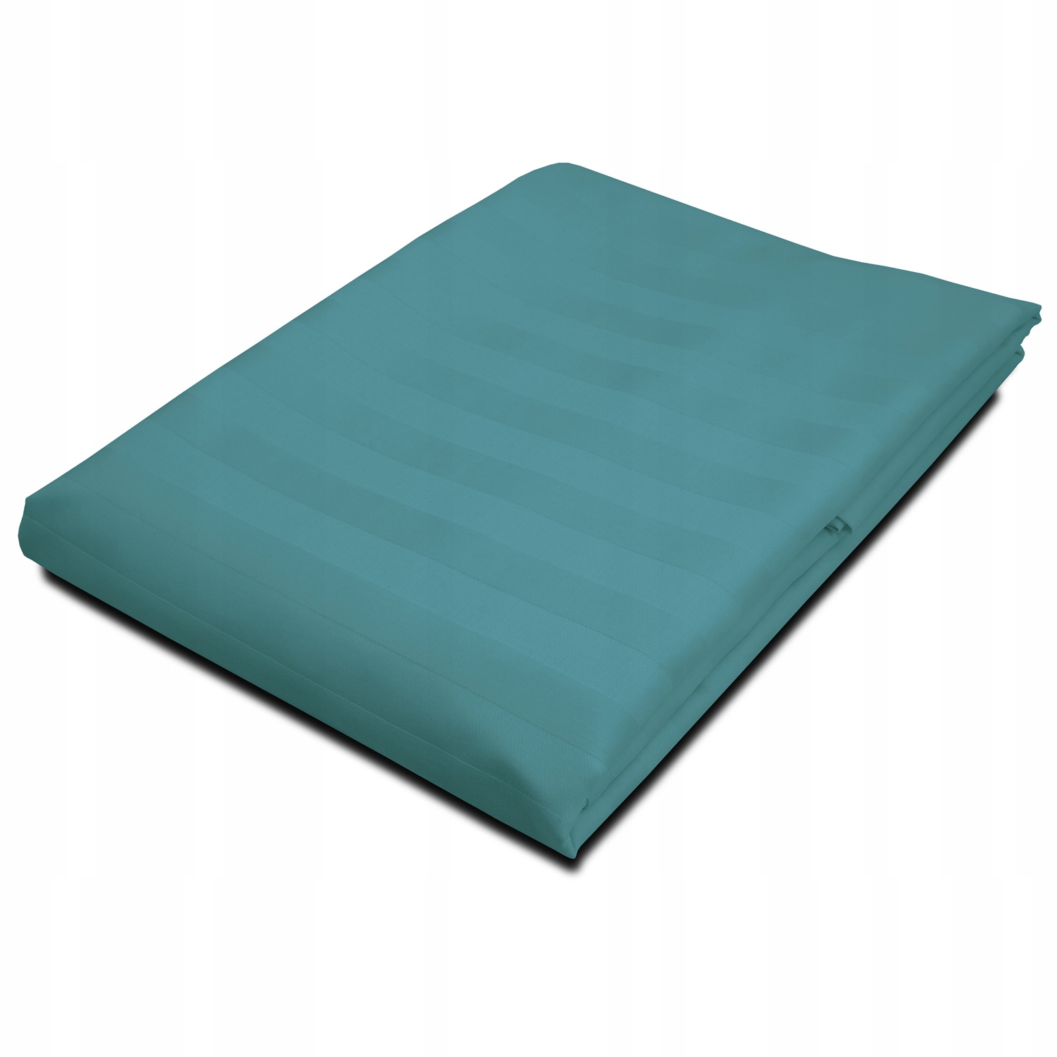 Prostěradlo z bambusovo-bavlněného saténu Sea Turquoise 220x260 tyrkysové