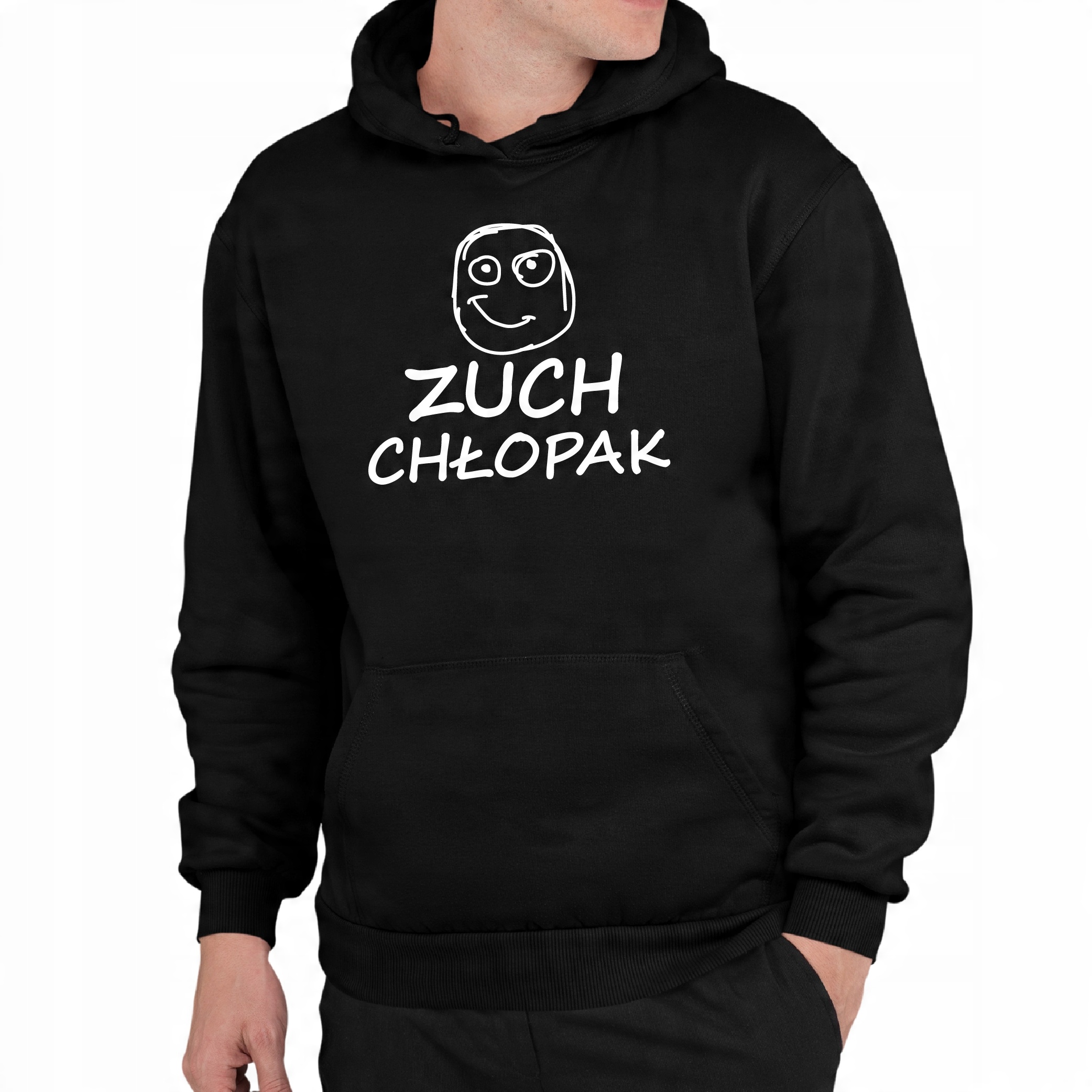 

Bluza Z Nadrukiem Grafiką Zuch Chłopak Facet Mąż