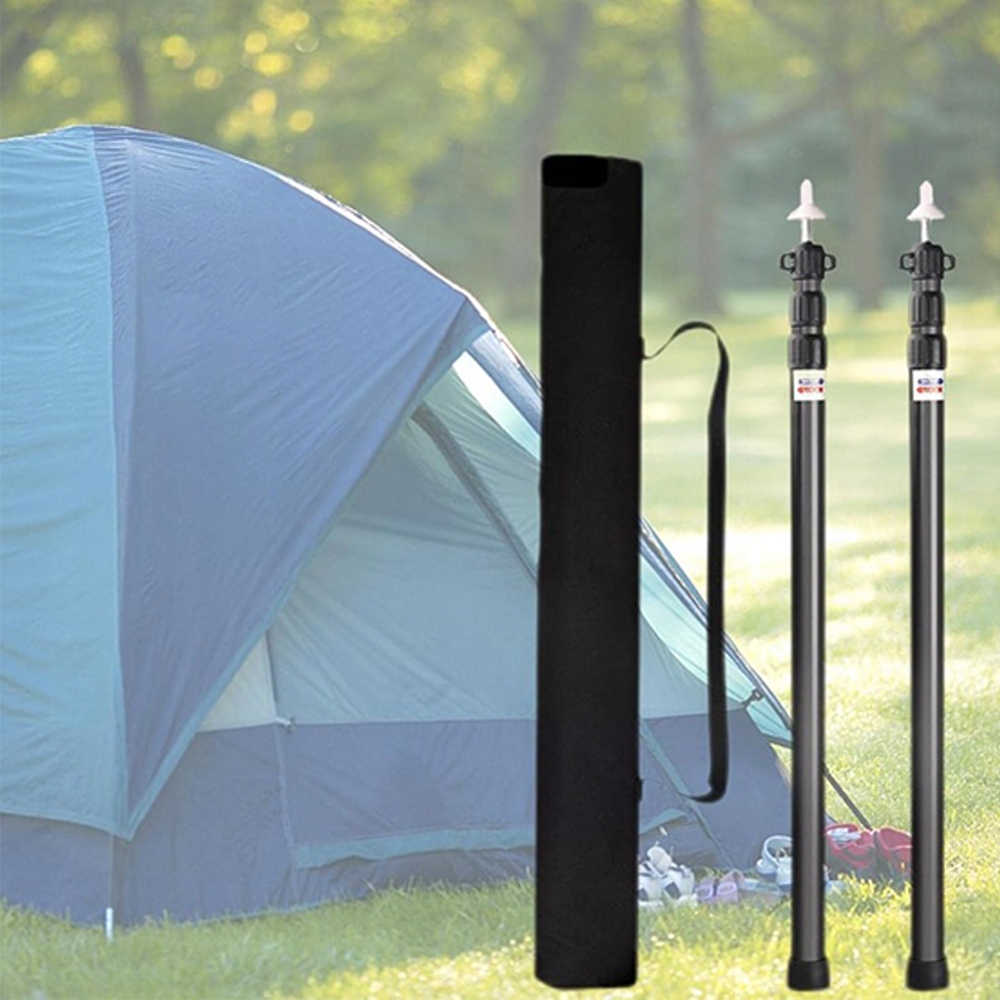 DRĄŻKI NAMIOTOWE TELESKOPOWE SŁUP WSPORCZY NA ZEWNĄTRZ 90-235 CM 2 PCS Kod producenta DRĄŻKI NAMIOTOWE TELESKOPOWE