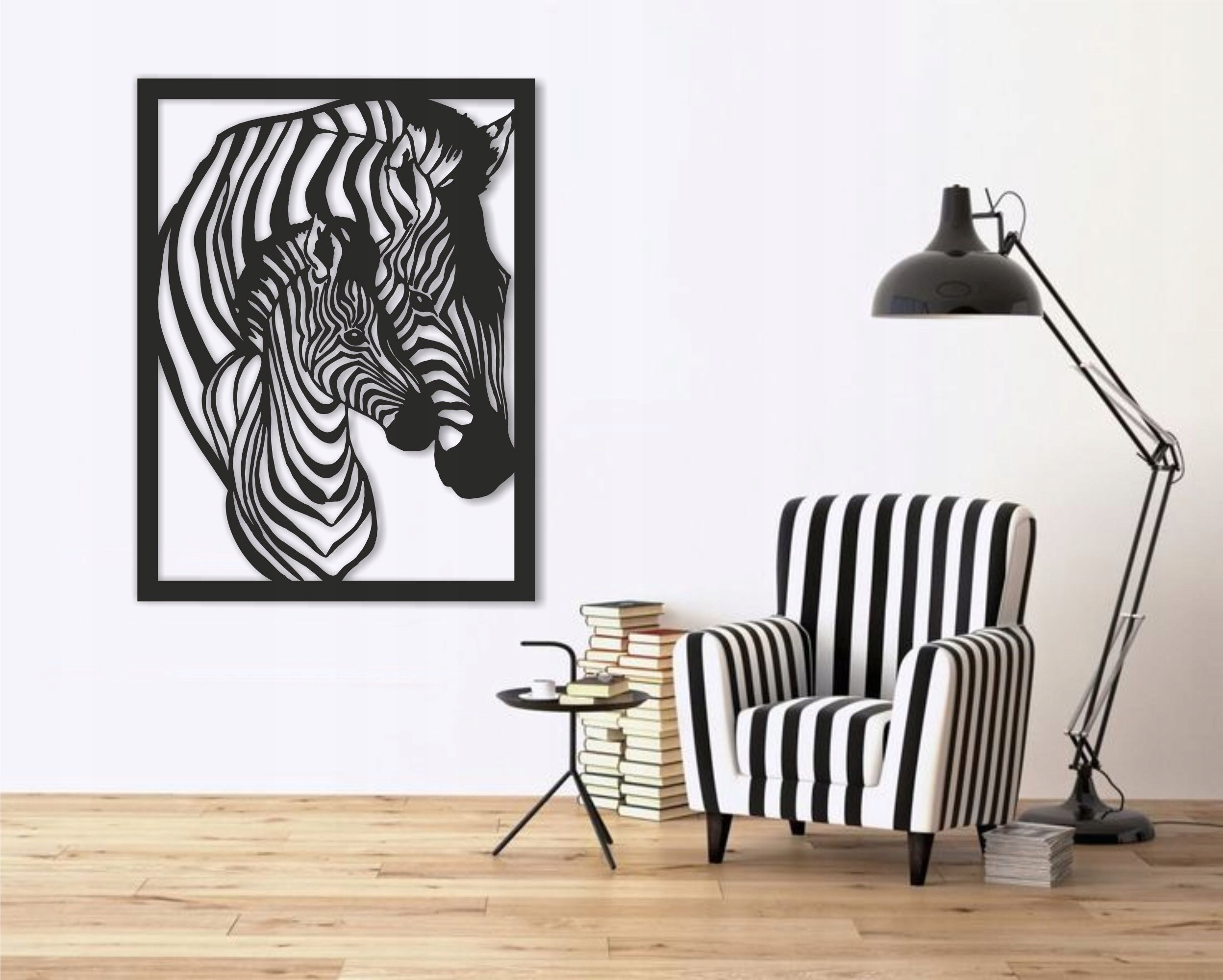 OBRAZ " ZEBRA" GRAFIKA OZDOBNA NA ŚCIANĘ Marka inna marka