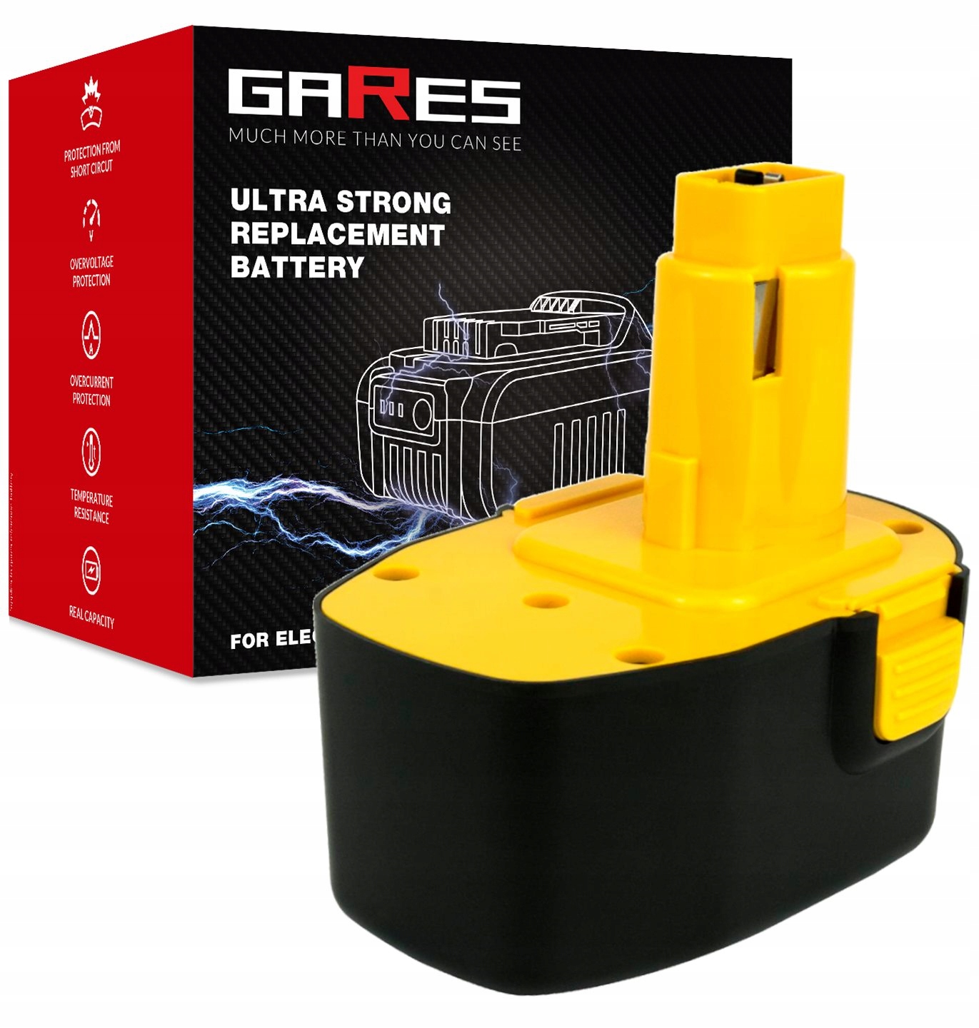 Baterie Akumulátor pro Dewalt DW954 DC728KA DW983K DC731KB 14,4V 1,5Ah