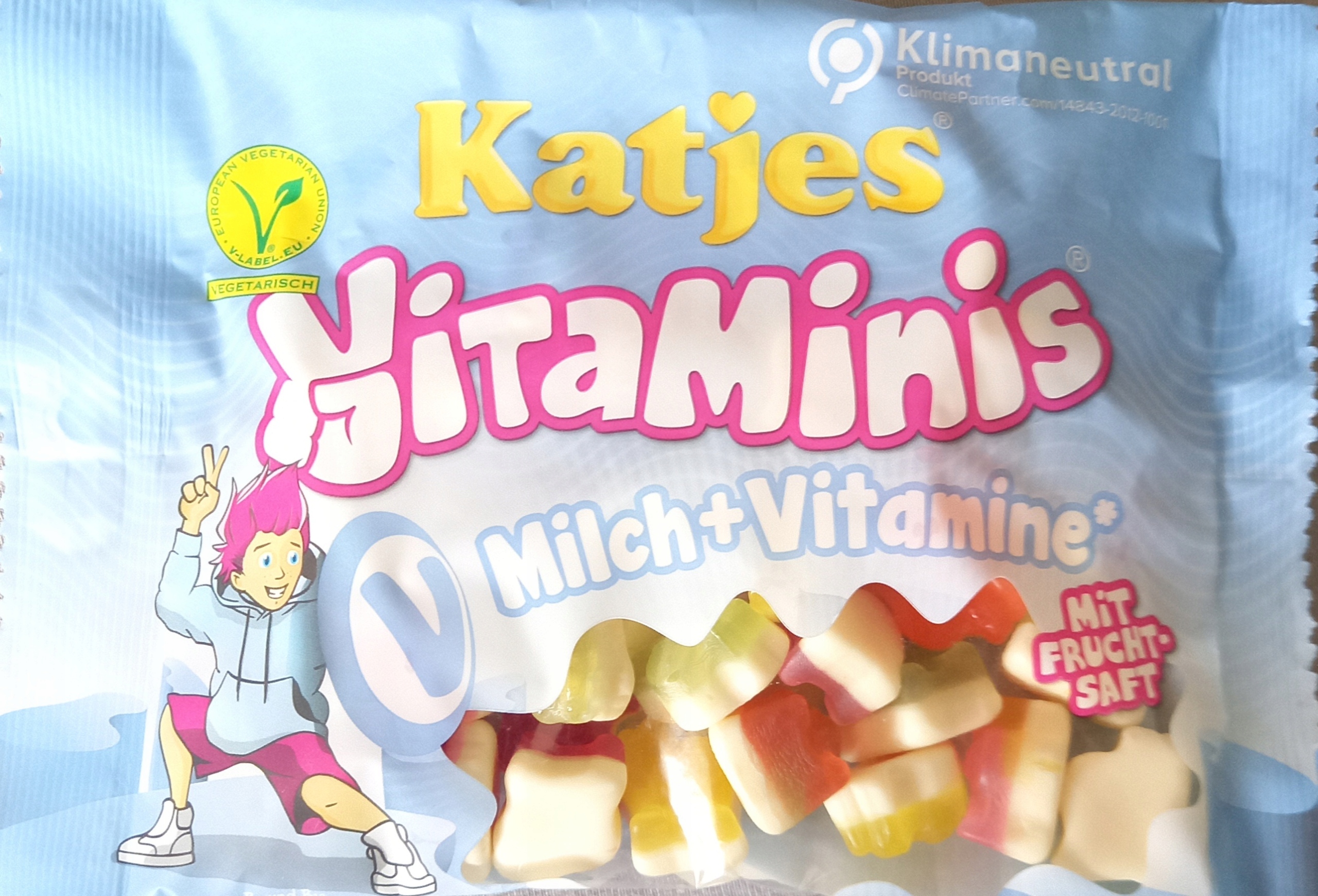 Katjes Vitaminis 175 g żelki Milch+ Vitamine 13821815721 - Allegro.pl