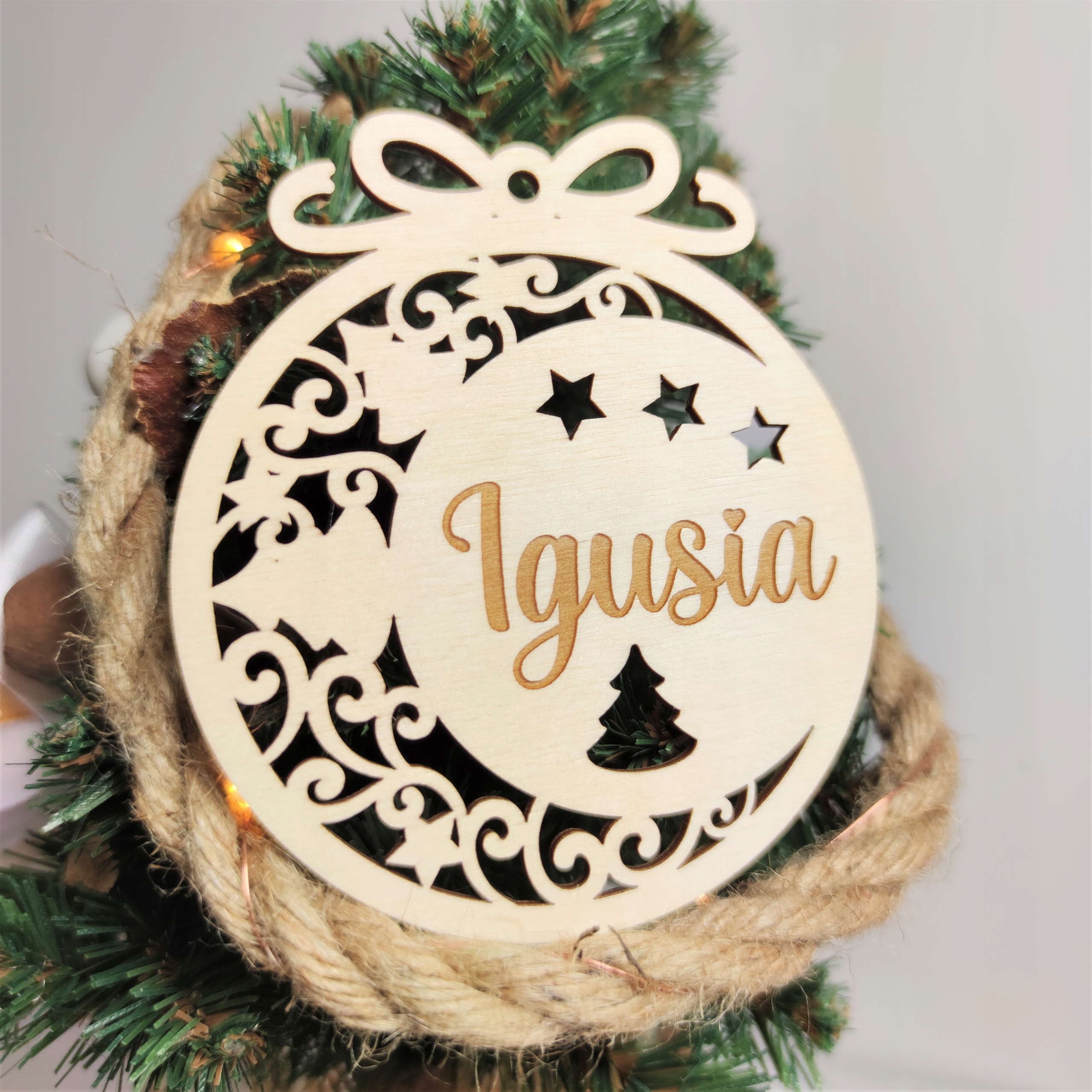 Vánoční Baňky personalizované s vaším jménem/LOGO 20 Ks