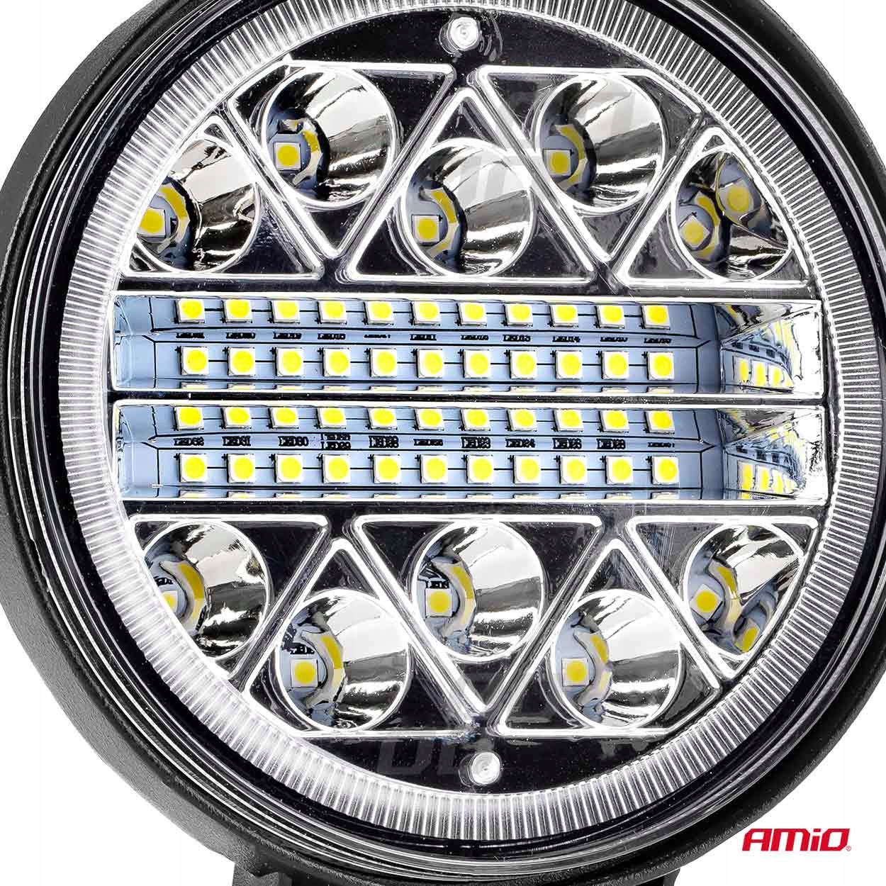 LAMPA ROBOCZA LEDOWA HALOGEN SZPERACZ 9-36V 26xLED 2080lm 6000-6500K Producent części Amio