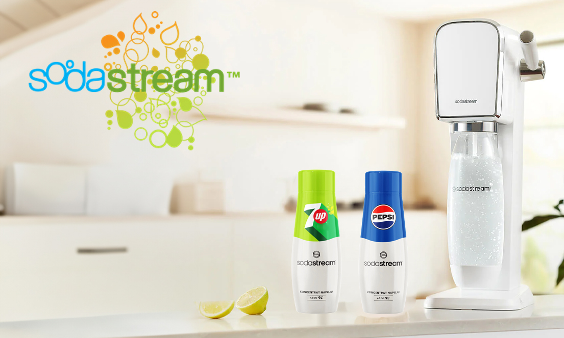 SYROP KONCENTRAT PEPSI + 7UP DO SATURATORA SODASTREAM 9L NAPOJU z 440ml Pojemność 880 ml