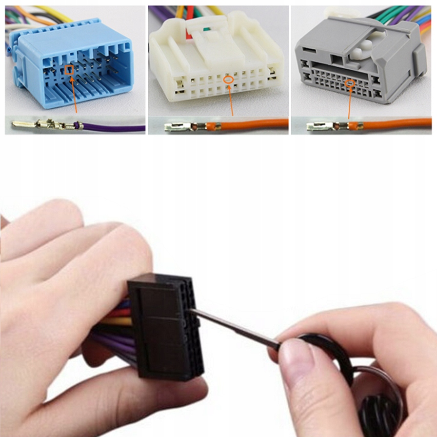 KLUCZE WYJMAKI DO DEMONTAŻU PINÓW KONEKTORÓW 18szt EAN (GTIN) 7427257649388