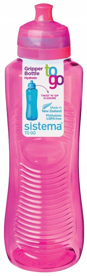 

Bidon Sistema Hydrate 800 ml Gripper Różowa
