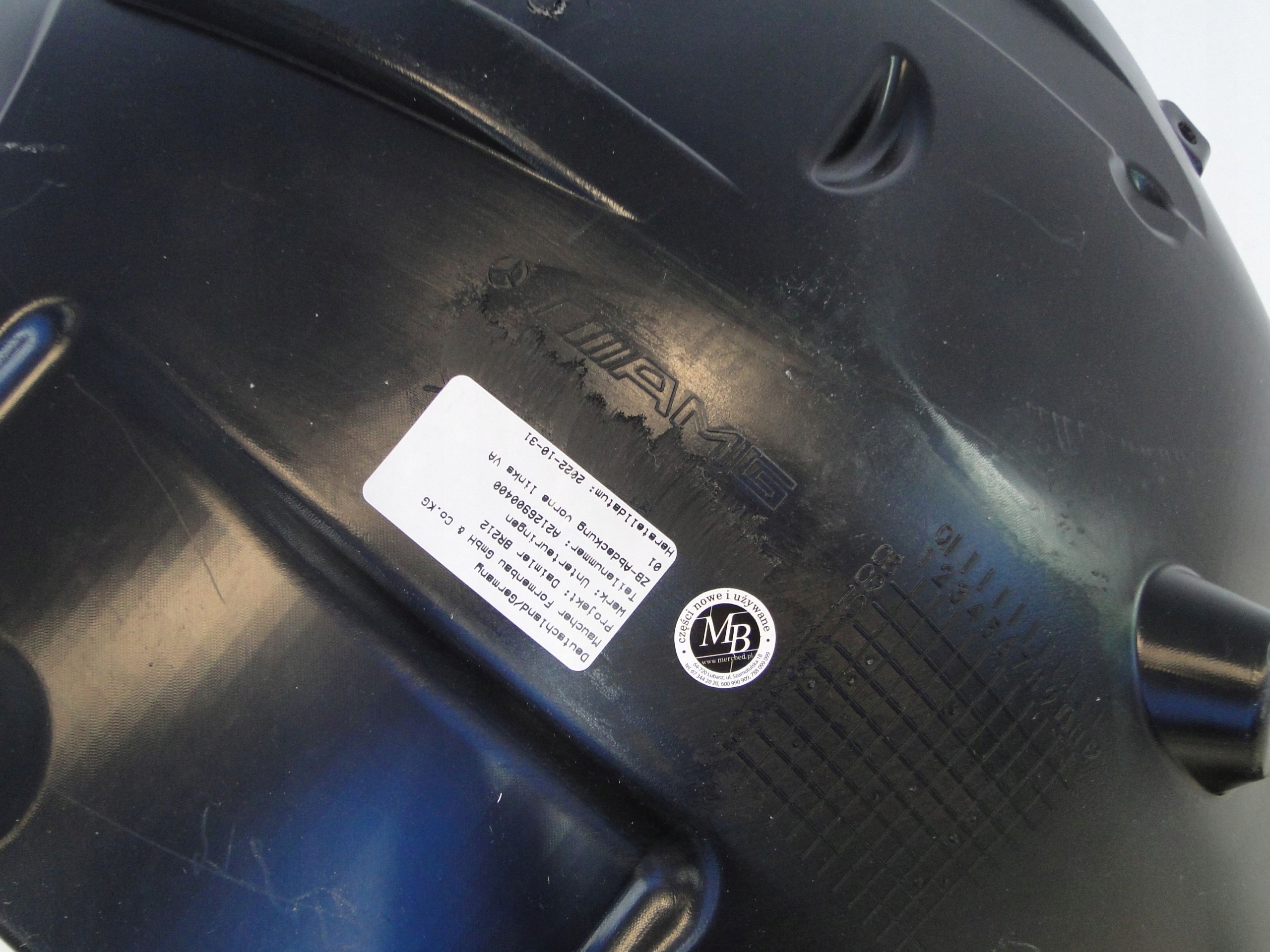 W212 212 LIFT NADKOLE PRZEDNIE LEWE 63 AMG 4MATIC Wersja Europejska