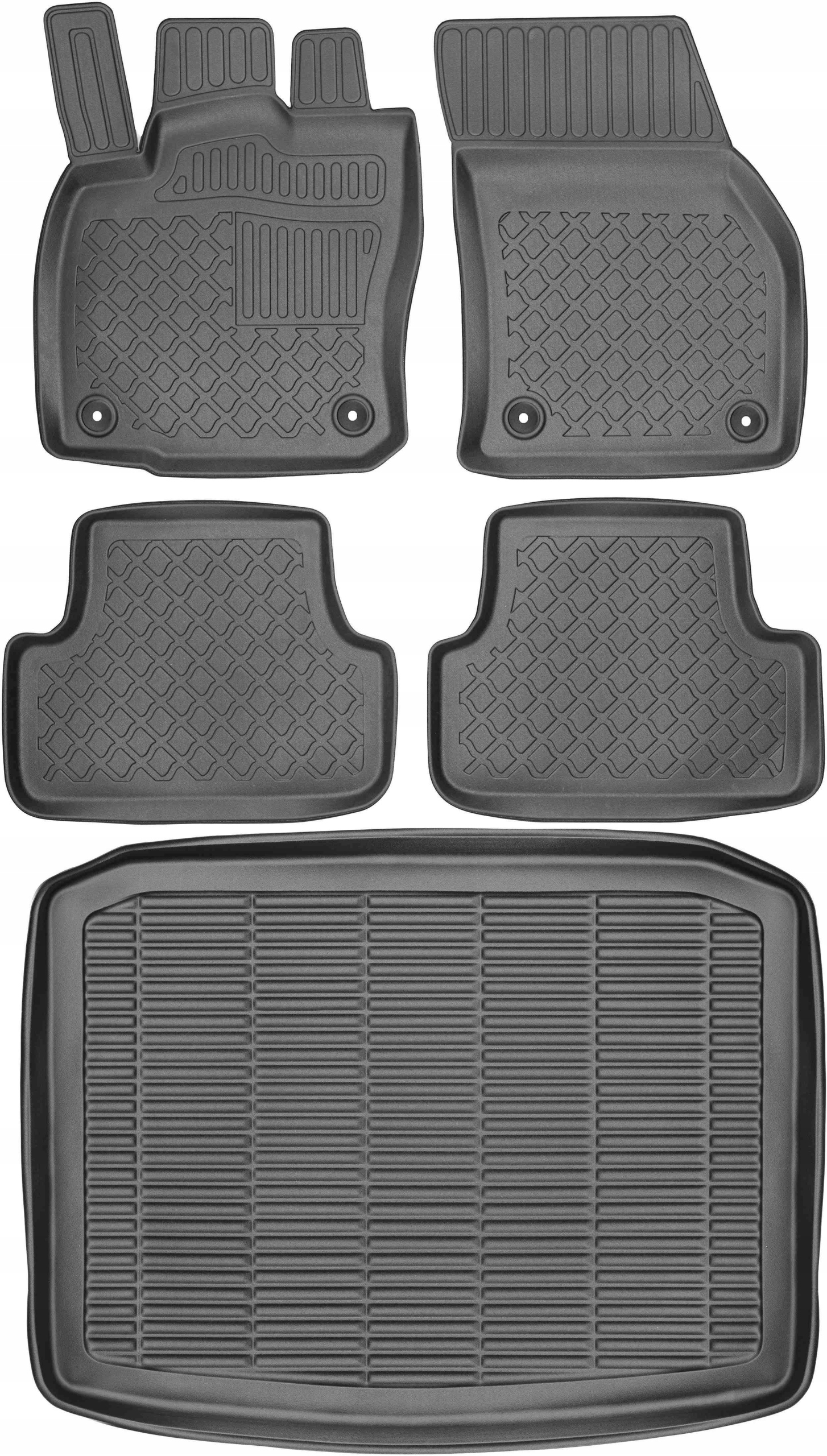 Škoda Karoq Crossover od roku 2016 Sada Koberce batožinový priestor