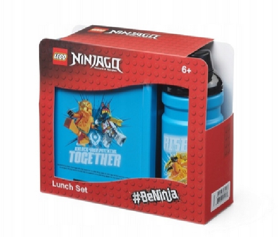 Lego Lunch Set Ninjago Dragons Rising Pojemniki Bidon i Box 40581741