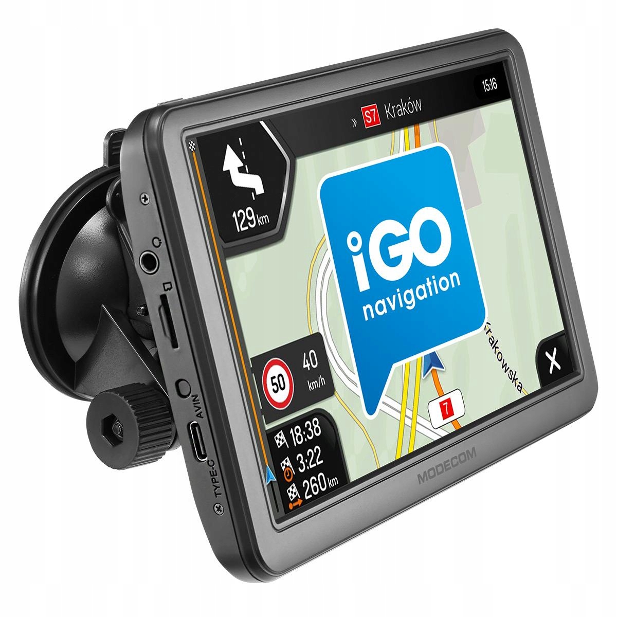 Nawigacja samochodowa Modecom FreeWAY CX 7.0 iGO Navigation Truck (EU 1Y)