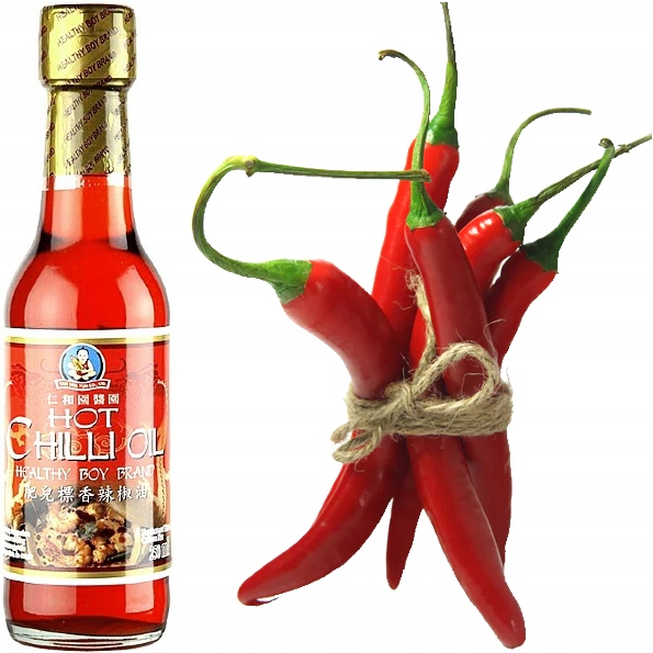 

Tajski Ostry Olej Chilli Sojowy Hot Chili 250ml Hb