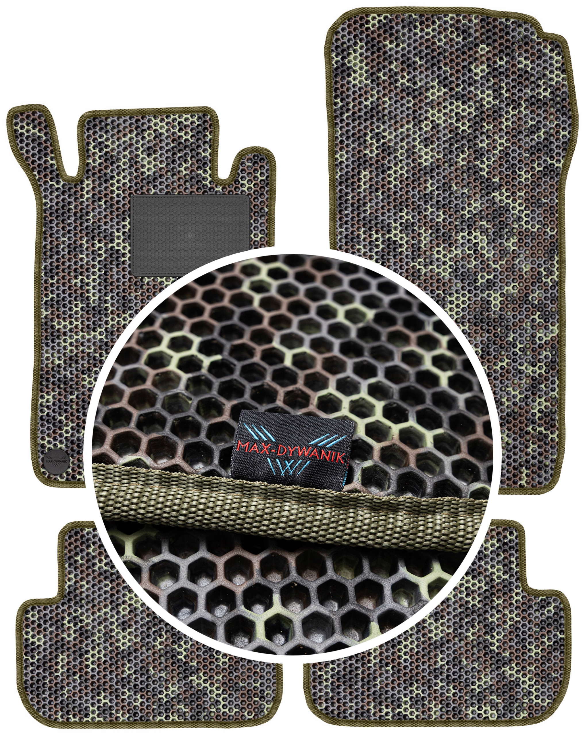 Mercedes Clk W209 Cp 2002-2009 Gumové rohože Eva Moro