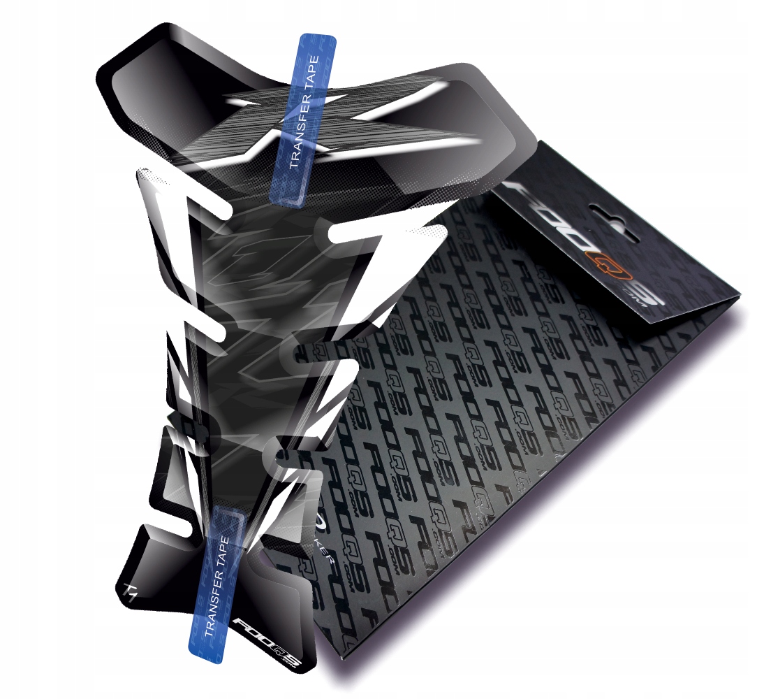 Tank-pad od firmy Fooqs pro Yamaha Yzf R-1 Černý