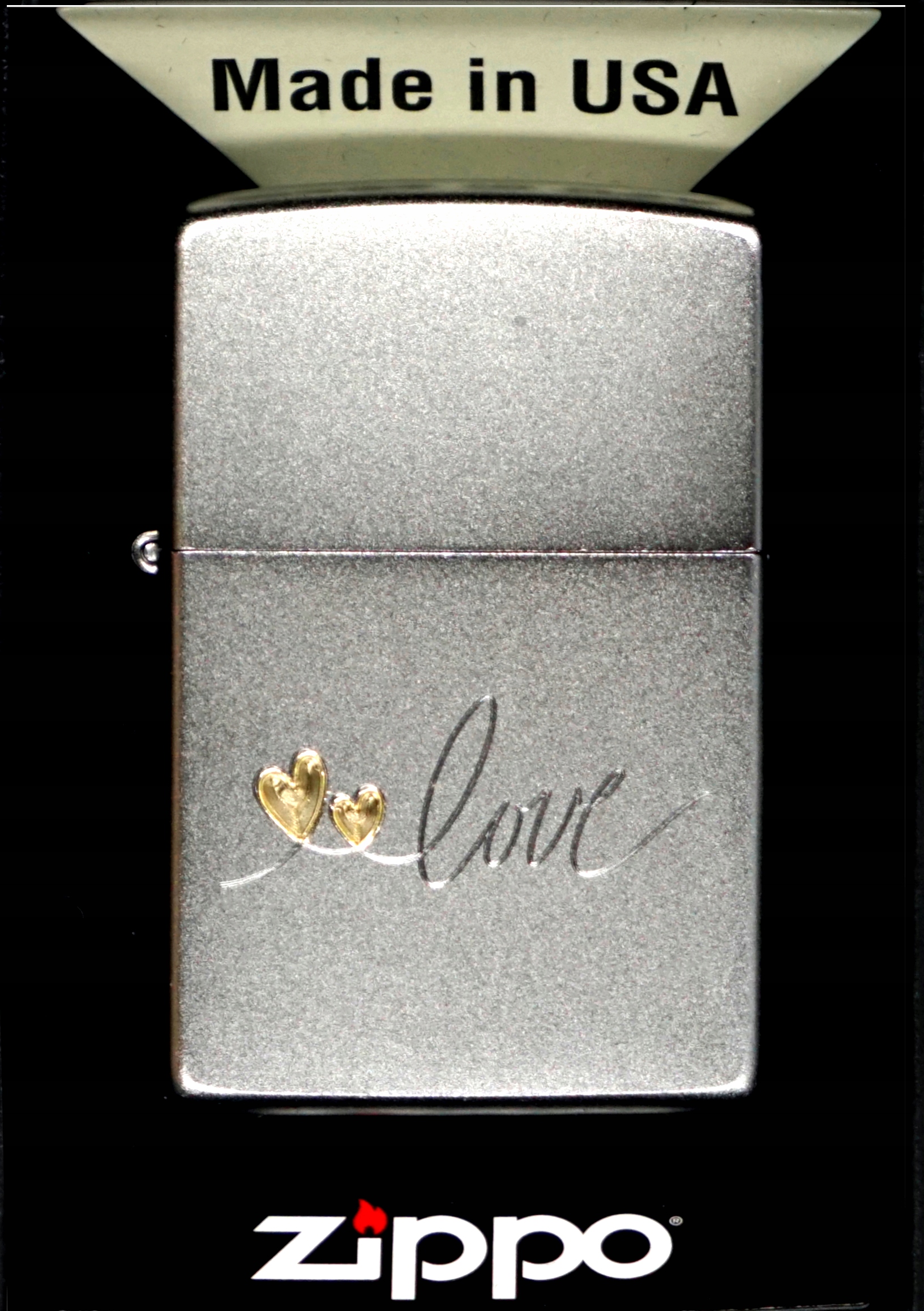 Zapalovač Zippo Heard Design 60006775 Větruodolný benzínový