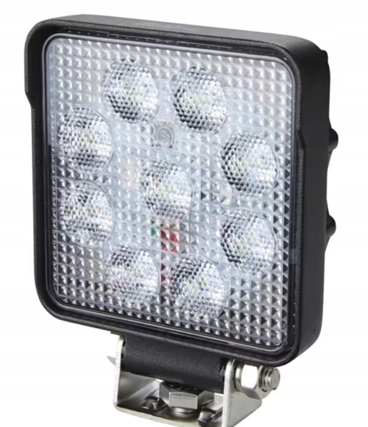 Čtvercová Pracovní Lampa LED9 15W 12/24V 1500lm