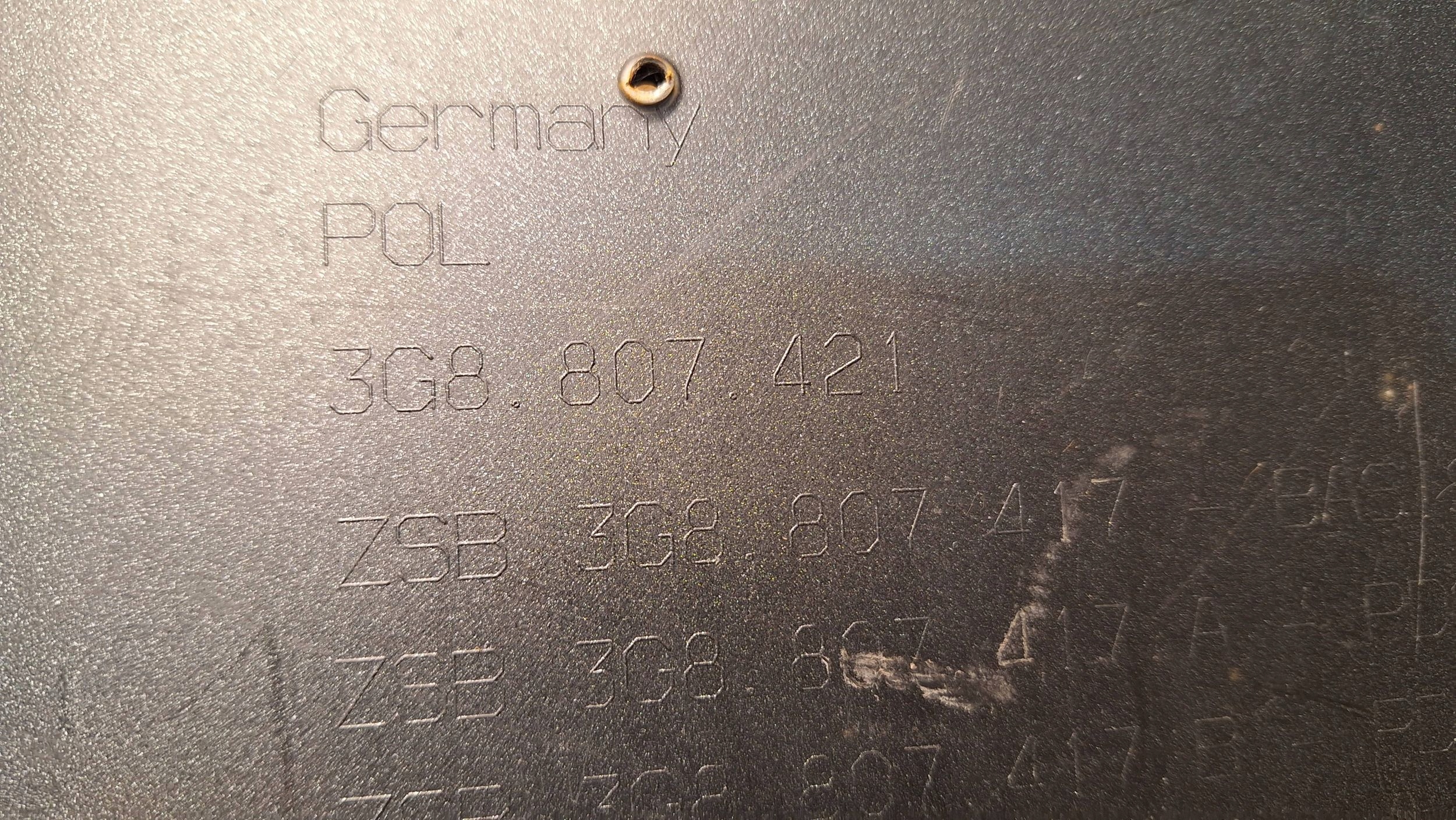 Paraurti posteriore VW ARTEON 3G8807421 17