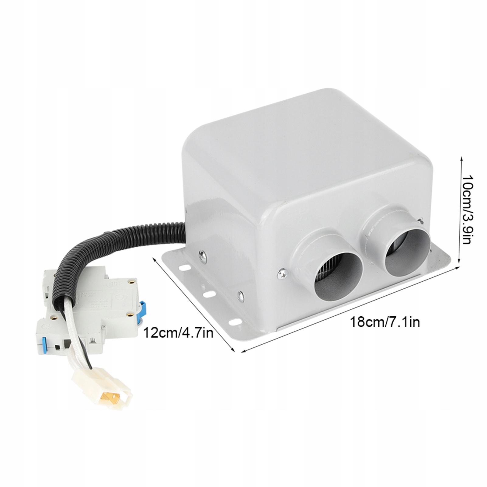 WENTYLATOR SAMOCHODOWY FARELKA GRZEJNIK 12V 800W Numer katalogowy części 092211
